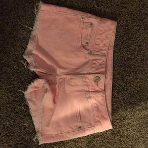 Pink short shorts